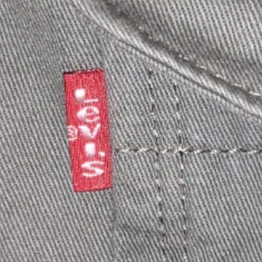Levis Mens Sherpa Lined Jacket 3XL Cabincore Grunge Distressed Farmcore Neutral - Picture 5 of 14